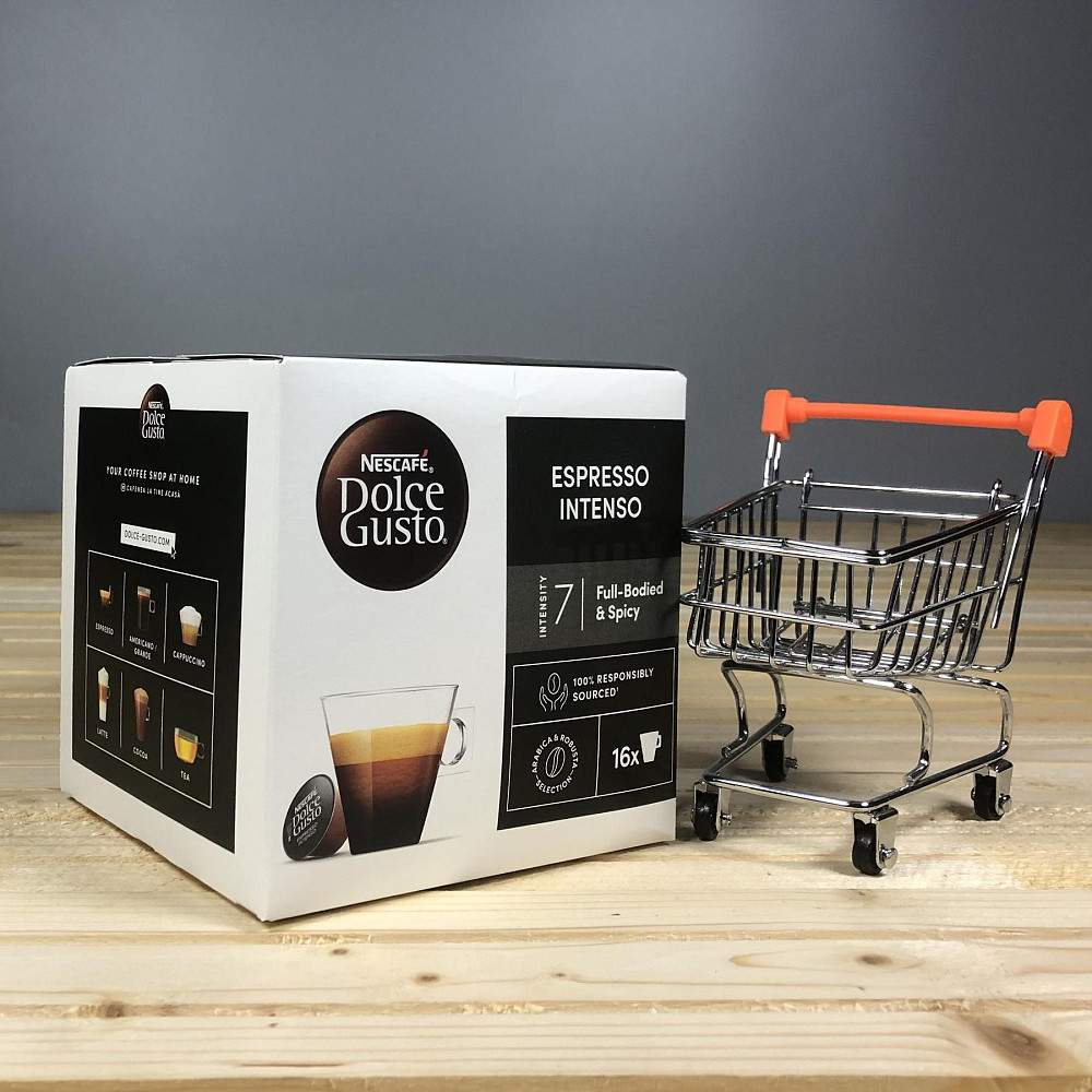 Кофе в капсулах Nescafe Dolce Gusto Espresso Intenso 16 шт 160 грамм Виноградов - изображение 1