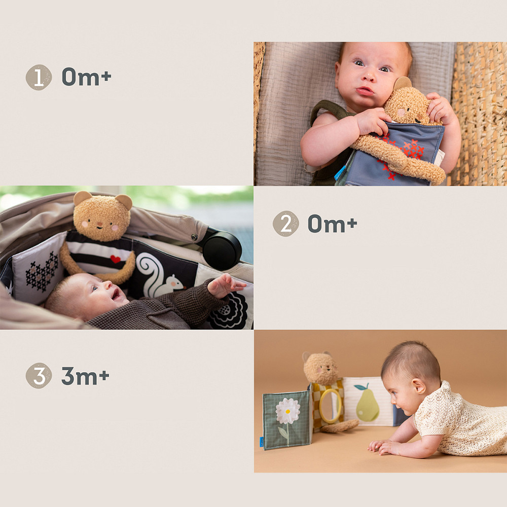 Розвивальна книжка-розкладушка 2-в-1 – Обійми ведмедика Дніпро - фото 4