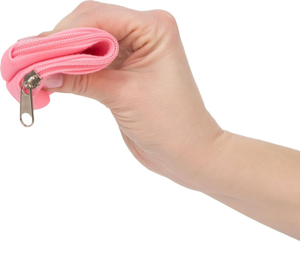 Сумка для хранения секс-игрушек PowerBullet - Silicone Storage Zippered Bag Pink Sex Aura Киев - изображение 3