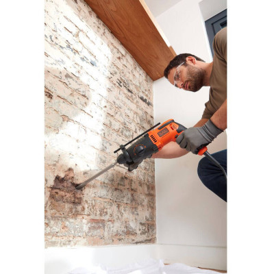 Перфоратор Black&amp;Decker SDS-Plus, 650 Вт, 1.6 Дж, 3 режими, кейс, 3.57 кг (BEHS01) Вінниця - фото 4