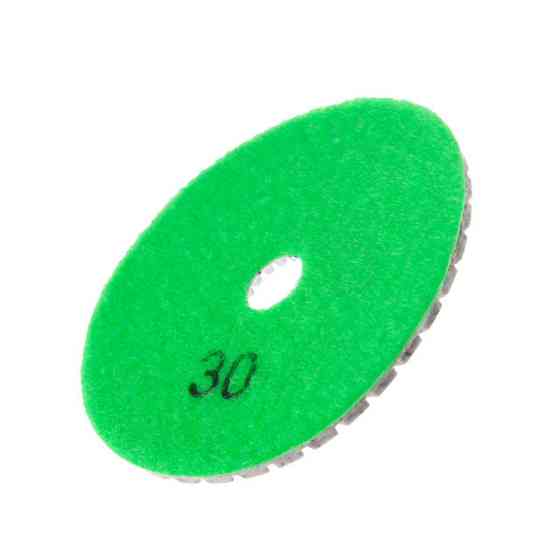 Окружность алмазная шлифовальная, гибкая на липучке 100 мм P30. INTERTOOL BT-0902 Киев