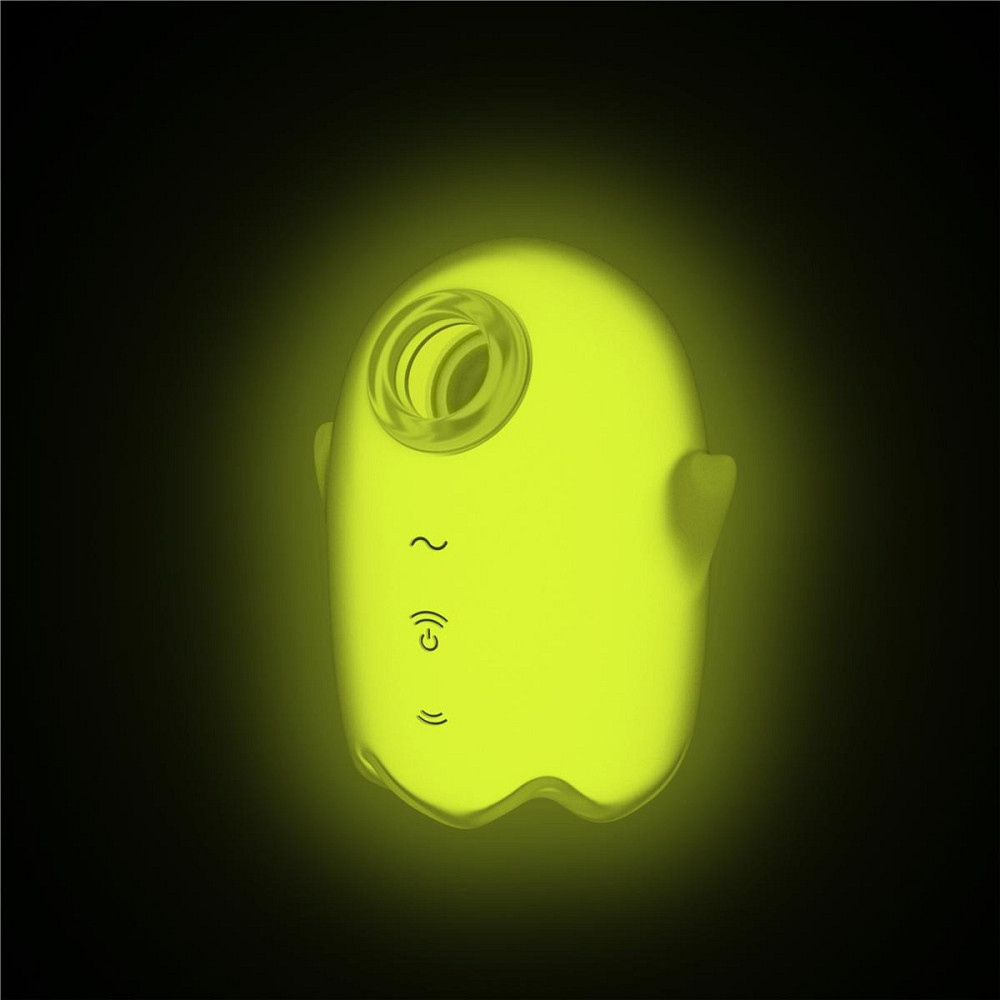 Вакуумный клиторальный вибратор с флуоресцентной поверхностью Satisfyer Glowing Ghost, желтый Sex Aura Киев - изображение 6