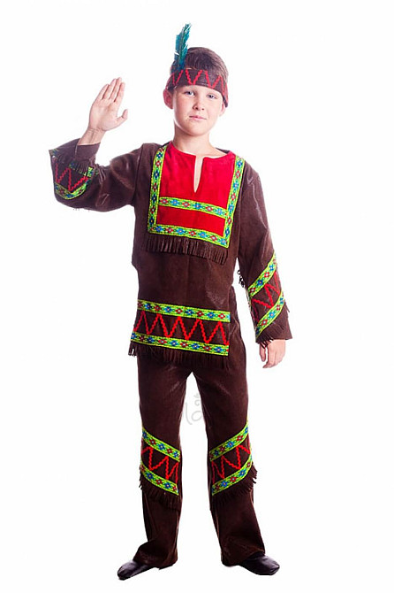 КОСТЮМ ІНДІЙЦЯ ДЛЯ ХЛОПЧИКА ДИТЯЧИЙ Київ - фото 2