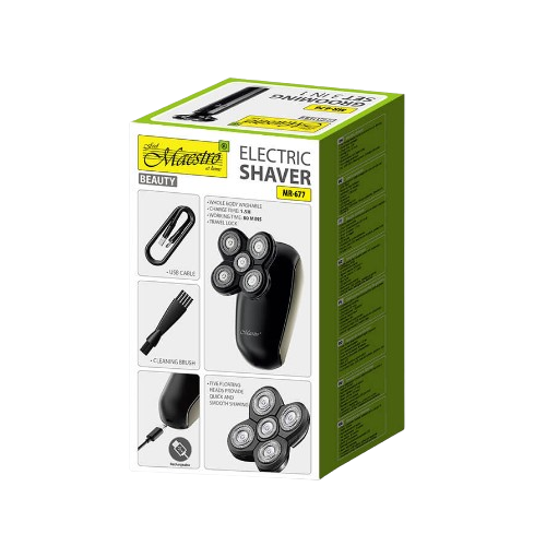 Електробритва акумуляторна 3,7W 800mAh MR-677 Maestro Житомир - изображение 6
