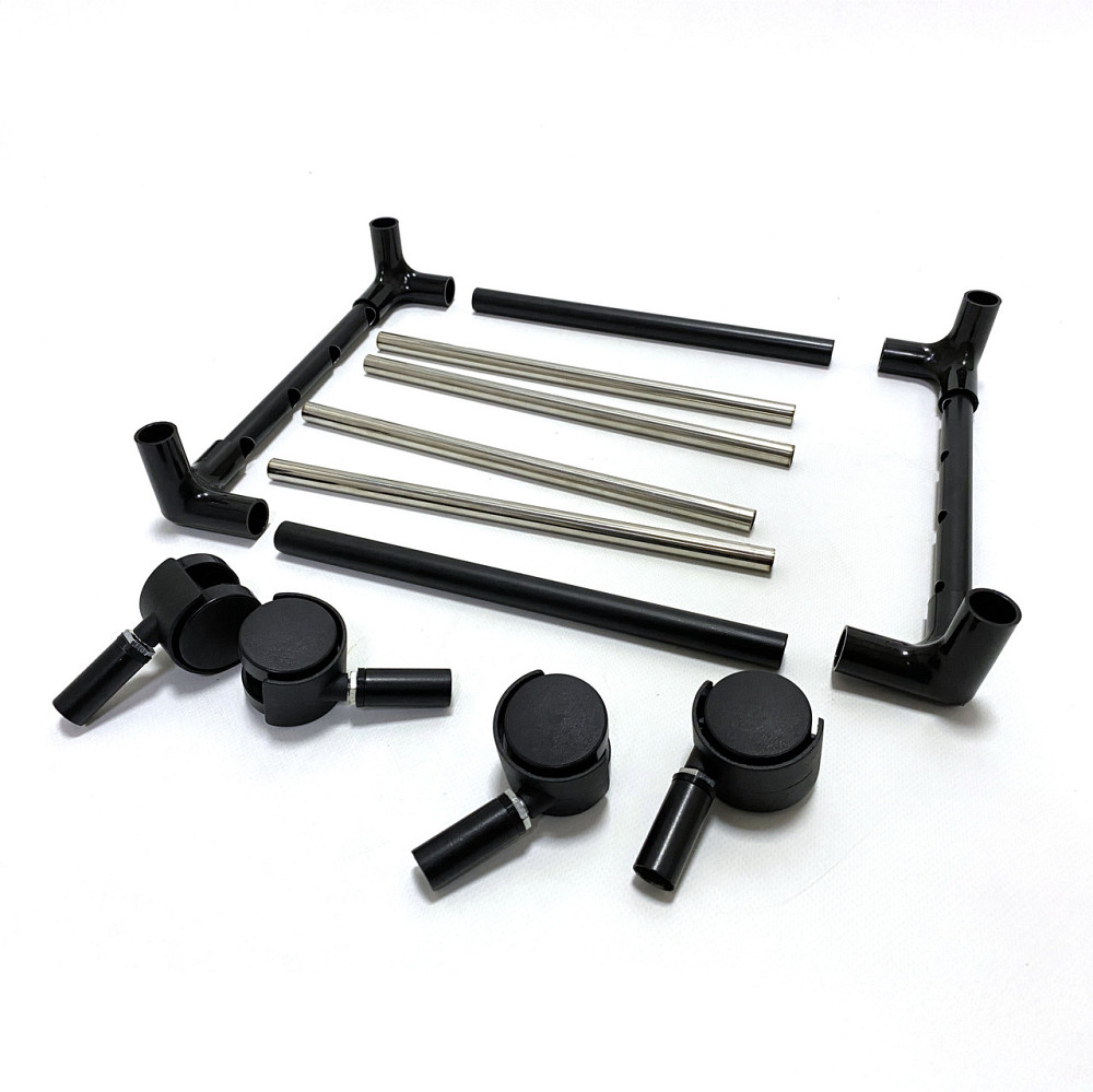 Мобільна  підставка для квітів на колесах Bibi, металева, під важки вазони. Бориспіль - фото 8