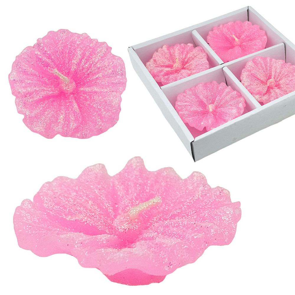 Свечи набор подарочные Цветы 4 шт Киев - изображение 1