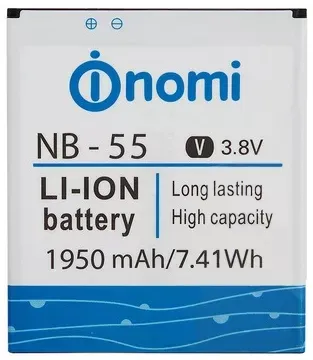 Акумулятор батарея Nomi i505 Jet / NB-55 (1950 mAh) Дніпро - фото 1