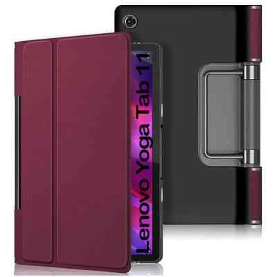Чехол для планшета BeCover Smart Case Lenovo Yoga Tab 11 YT-706F Red Wine (708719) Винница