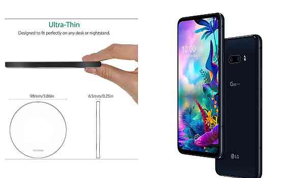 Беспроводное зарядное устройство Copper до 30W для Infinix Note 30 Pro, USB-C, LED Киев