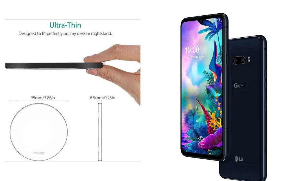 Бездротовий зарядний пристрій Copper до 30W для Infinix Note 30 Pro, USB-C, LED Київ - фото 3