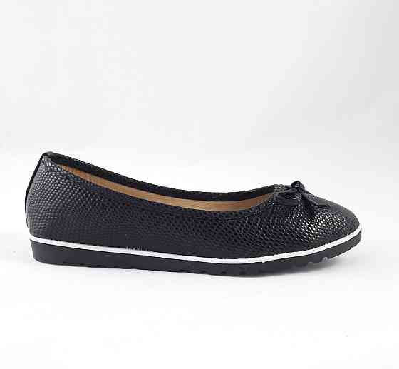 . Жіночі Балетки Чорні Мокасини Туфлі (розміри: 38) - 26 Дніпро