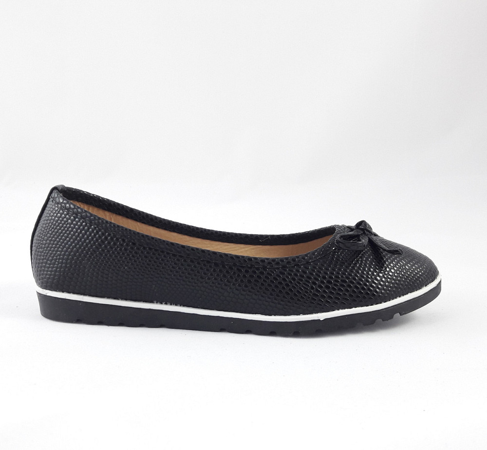 . Жіночі Балетки Чорні Мокасини Туфлі (розміри: 38) - 26 Дніпро - фото 2