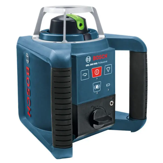 Професійний ротаційний лазерний нівелір BOSCH GRL 300 HVG Professional : зелений промінь, оригінал (0601061700) Київ