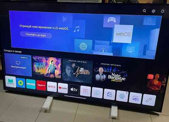 86" (2023) Безрамний 4К UHD Smart Український LG 86UR8100 Харків