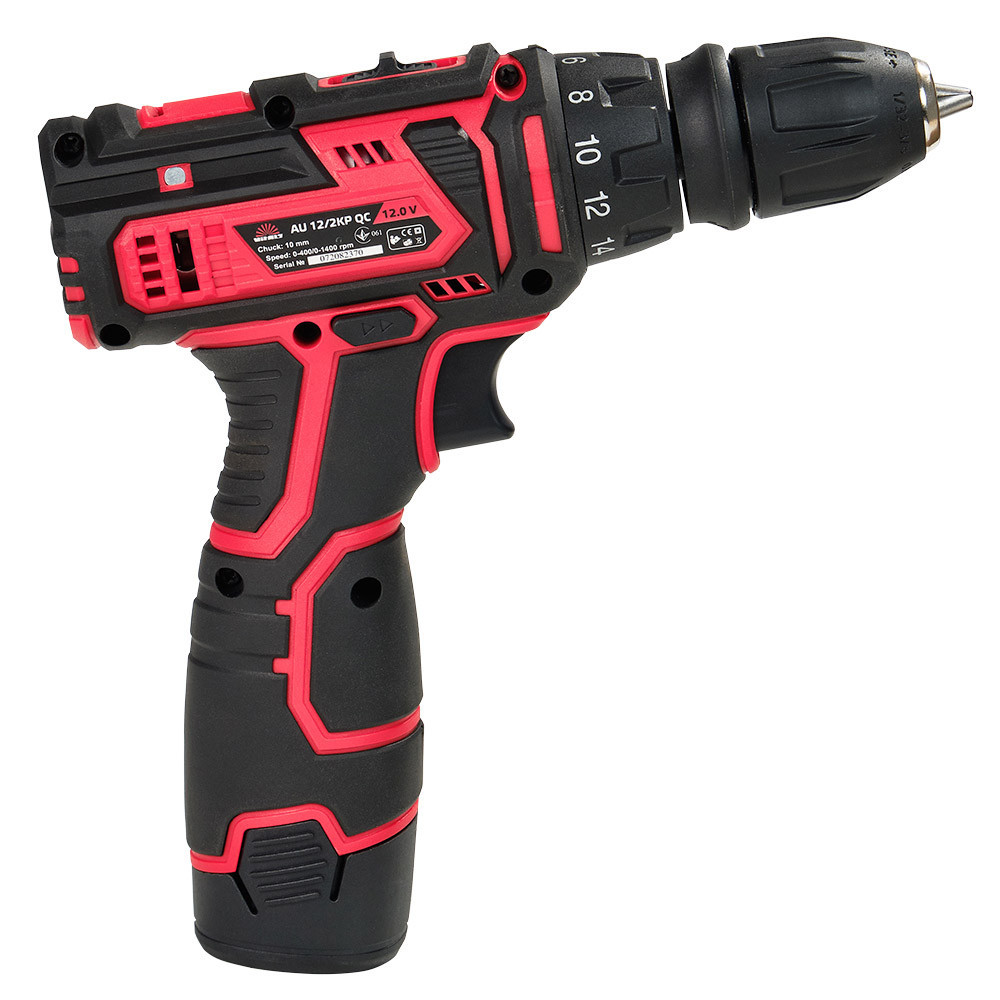 Дриль-шурупокрут акумуляторний Vitals AU 12/2KP QC Харків - фото 5