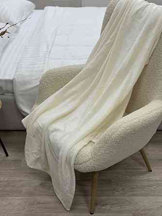 Ecotton Плед Ecotton 200х220 см Well Soft світло-молочний (11-9608 Coconut milk) Коломыя