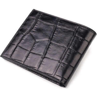 Гаманець Canpellini З натуральної шкіри Чорний (21584) Вінниця - фото 6