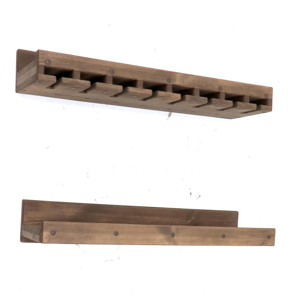 Полиця настінна "Потосі 8" капучино Миколаїв - фото 7