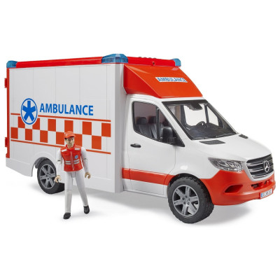 Спецтехніка Bruder МВ Sprinter Швидка допомога 1:16 (02676) Вінниця - фото 2