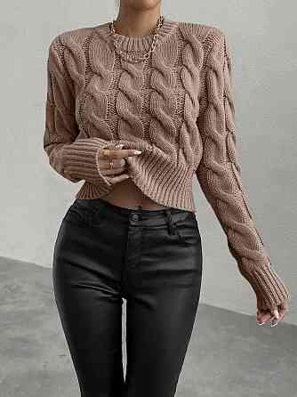 Женский базовый повседневный свитер акрил/шерсть Мокко Одесса