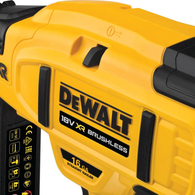 Цвяхозабивач DeWALT 18В, діаметр/довжина цвяха 1.6/63 мм, (без АКБ та ЗП) (DCN662N) Вінниця - фото 2