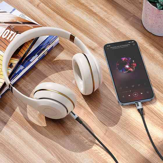 Аудио кабель BOROFONE BL19 Creator digital audio conversion cable iP Black Одесса