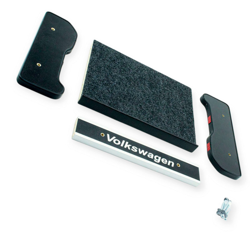 Полка-столик панели приборов автомобиль Фольцваген T4 1990-2003 черная Автоелемент Мукачево - изображение 1