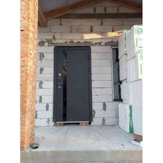 Форт-М Дверь уличная 3х контурная! Модель Трио-Лофт, цвет Графит Киев