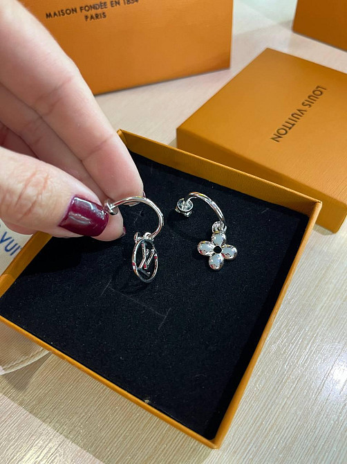 Брендові сережки  Луі Вітон/ Louis Vuitton Одеса - фото 2