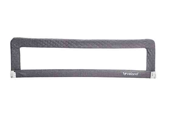 Захисний бортик для ліжка VELANO Wolli, grey Київ