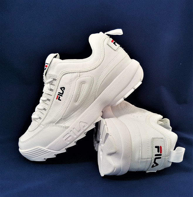 Кроссовки Женские FILA Disruptor Белые Фила (размеры: 36,37) Видео Обзор Днепр - изображение 5