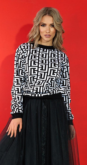 Стильний светр (42-44) Київ - фото 1