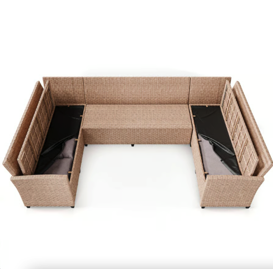 Комплект садових меблів Di Volio Livorno Бежевий/Світло-сірий Киев