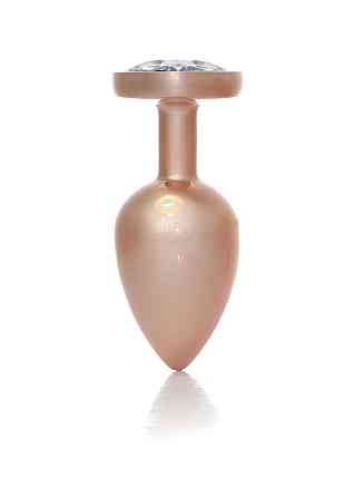 Анальна пробка - Jewellery Pearl Gold Heart Plug Clear L Sex Aura Київ