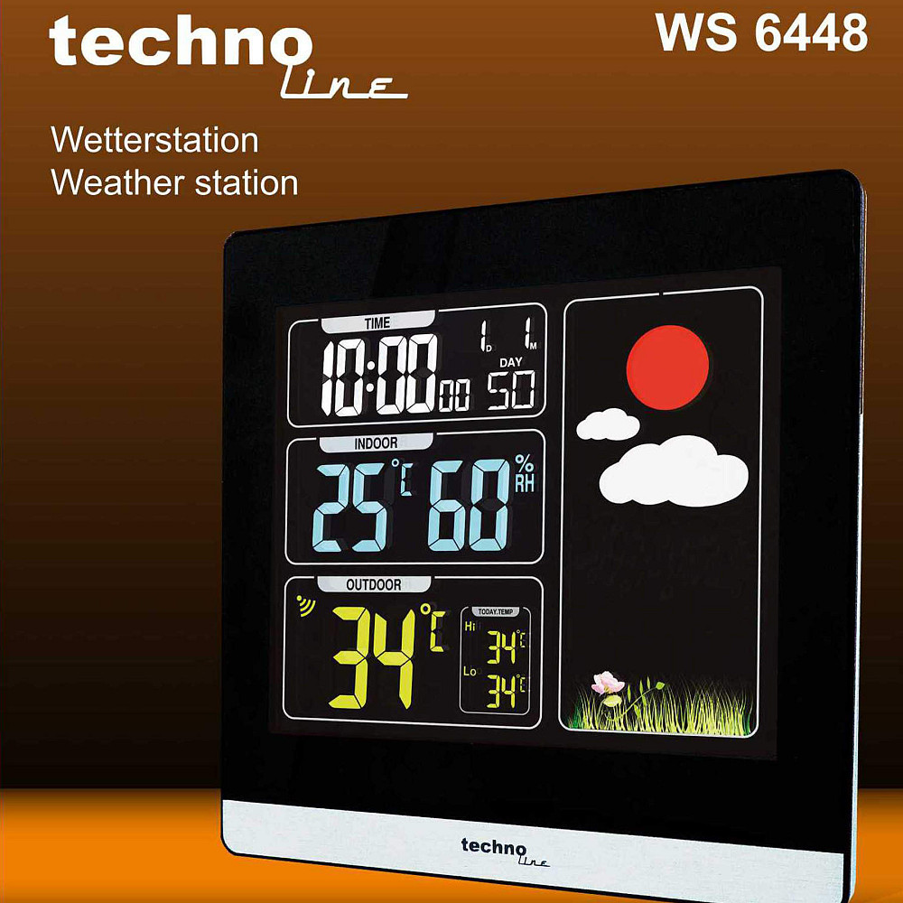 Метеостанция Technoline WS6448 Black (WS6448) Вінниця - фото 9