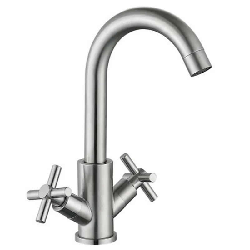 Змішувач для умивальника Mixxus DVE-001-C з нержавіючої сталі MI6086 Харків - фото 1