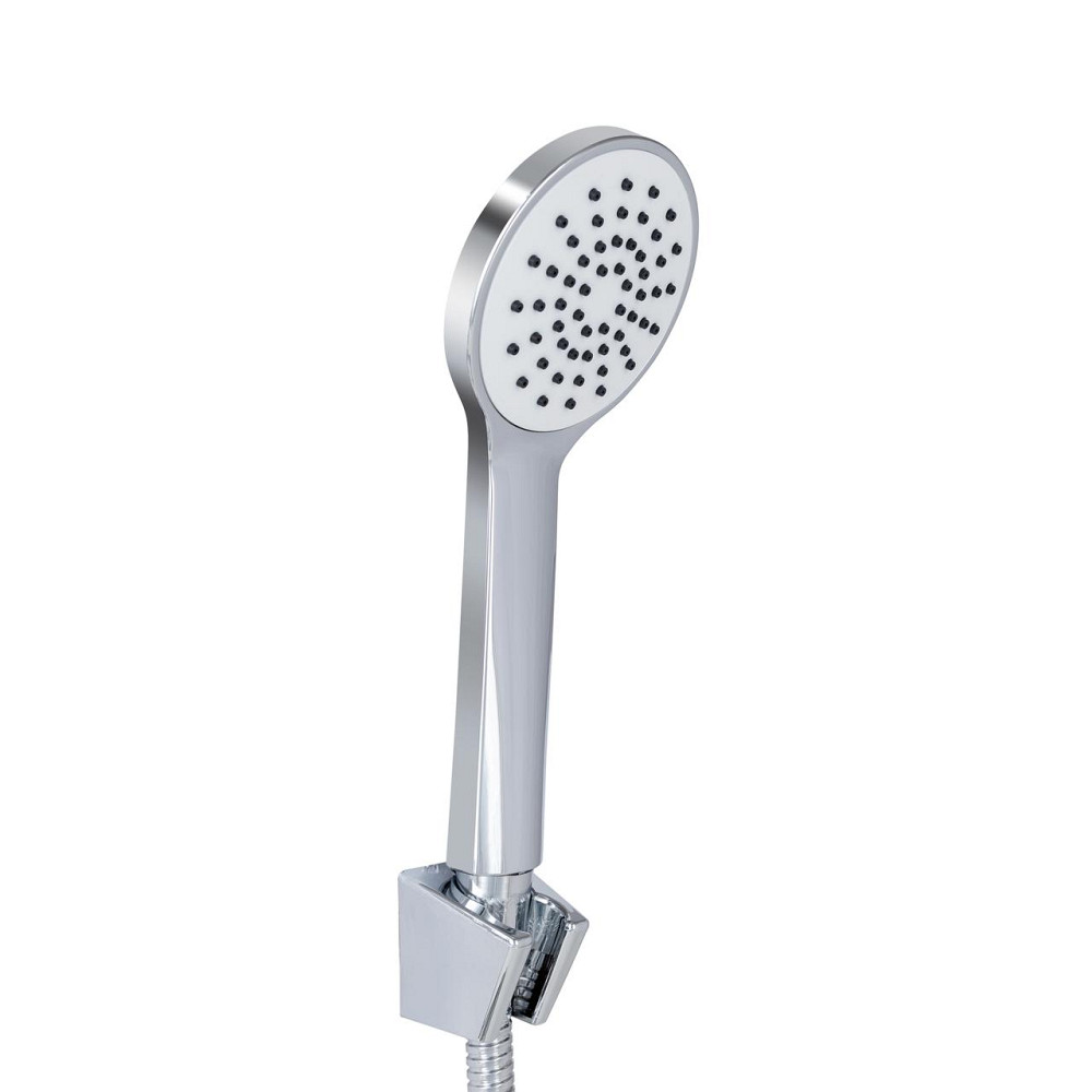 Змішувач для ванни Lidz Latwa 006 (з душовим гарнітуром) (k35) LDLAT006WHI45424 White Київ - фото 5