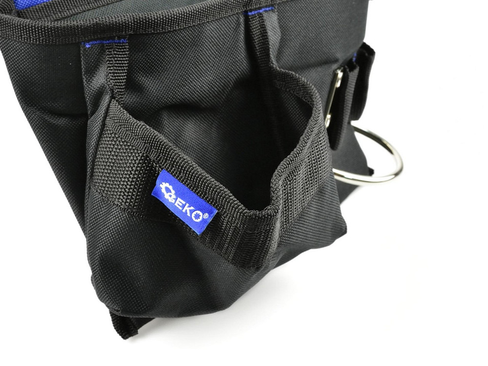 Пояс монтажника "GeKo" з трьома сумками для інстументів на 10 кишень Київ - фото 8