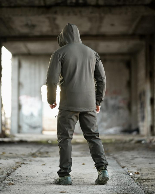 Тактичний костюм Softshell 5в1 LUNAR олива ТР6408 Одеса - фото 5