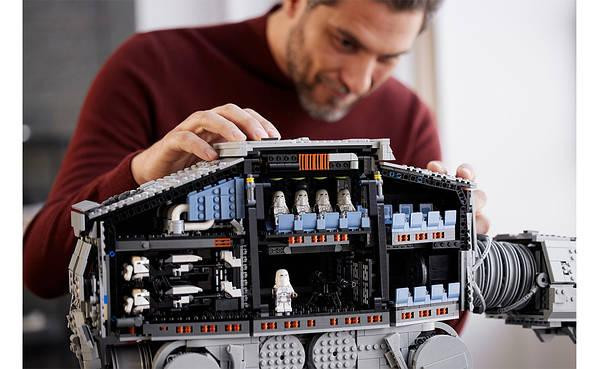 Конструктор Star Wars AT-AT Walker 6785 деталей — величезний набір для справжніх фанатів Київ - фото 3