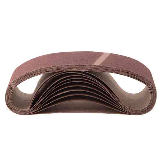 Стрічка шліфувальна, 75×533 мм, зерно K120, 10 шт. INTERTOOL BT-0412 Київ