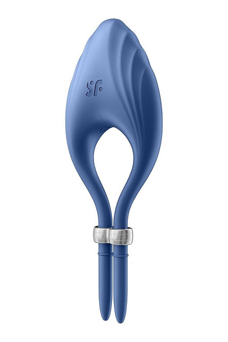 Эрекционное виброкольцо лассо Satisfyer Duelist Blue, 10 режимов, мощный мотор Sex Aura Киев - изображение 1