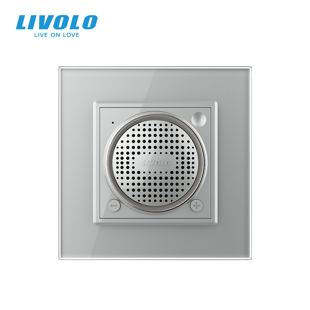LIVOLO Bluetooth колонка LIVOLO сірий скло (VL-C7-FCF-2IP) Коломия - фото 8