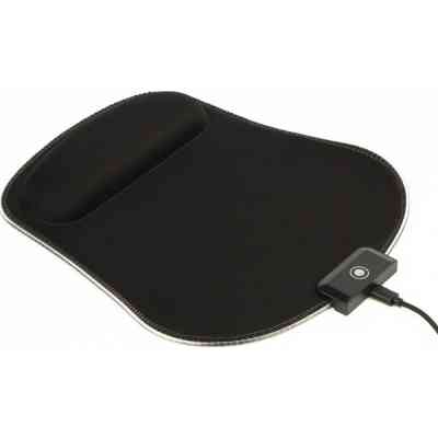 Коврик для мышки Maxxter MMP-LEDPAD-BK RGB Black (MMP-LEDPAD-BK) Винница