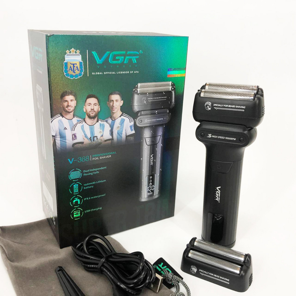 Профессиональная электробритва бритва для бороды VGR, Электробритва для идеального бритья FW-11 Львов - изображение 3