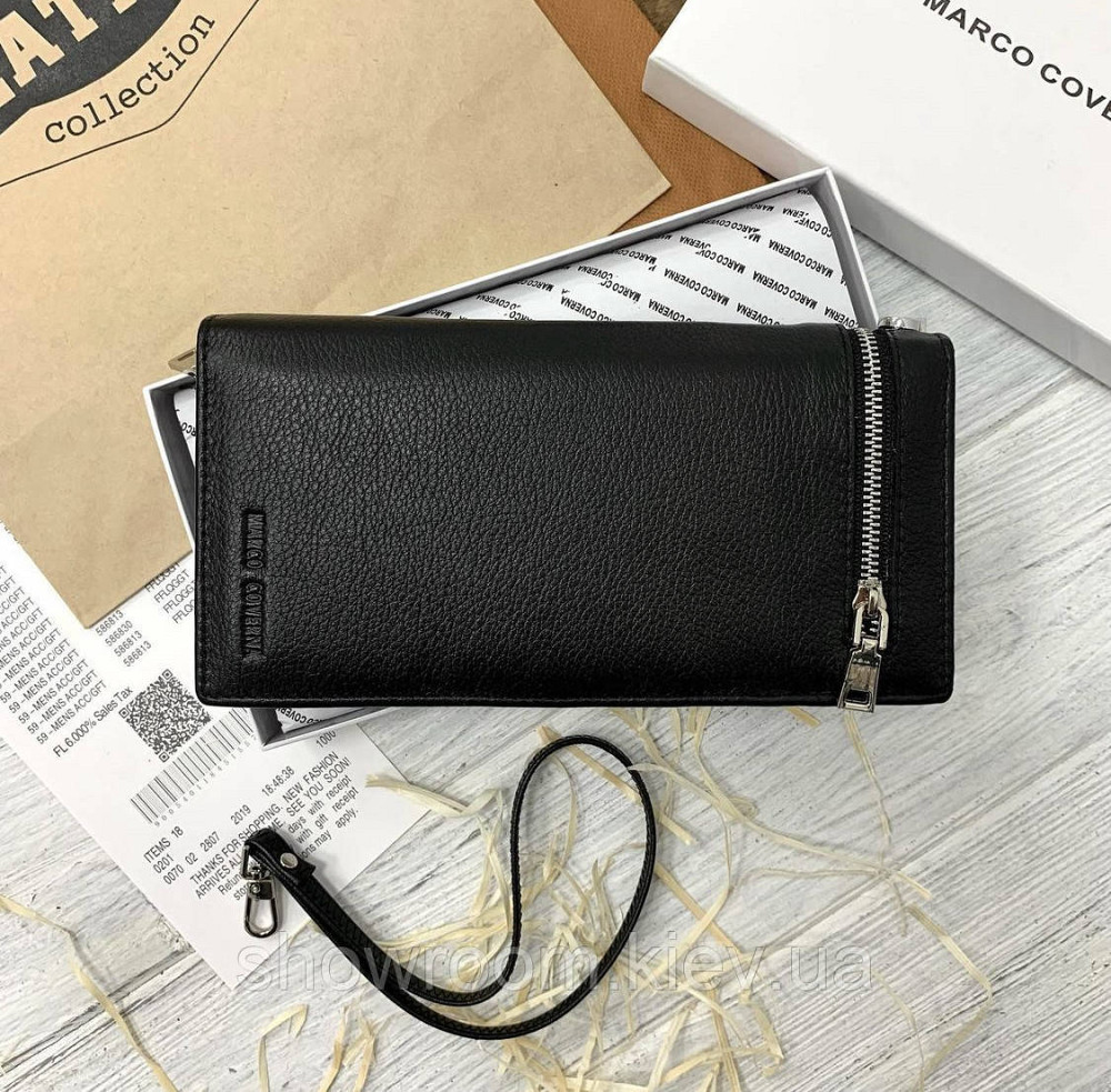 Мужской кожаный клатч Marco Coverna (93) Киев - изображение 1