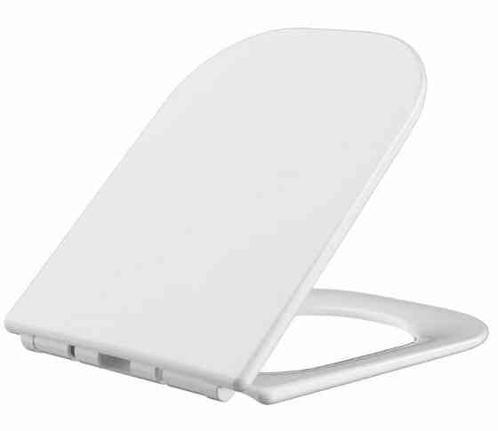 Сидение-крышка для унитаза Mixxus SEAT COVER QUADRO-2003 с микролифтом 430х338х35mm (MI6689) Киев