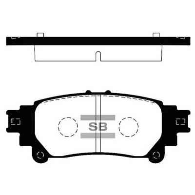 Гальмівні колодки HI-Q SP1458 Вінниця