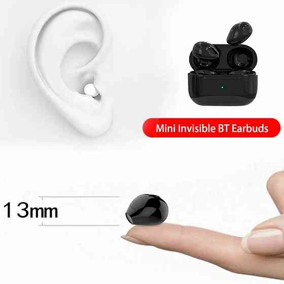 Безпровідні міні-навушники Tech Earphones Mini 12 Луцк