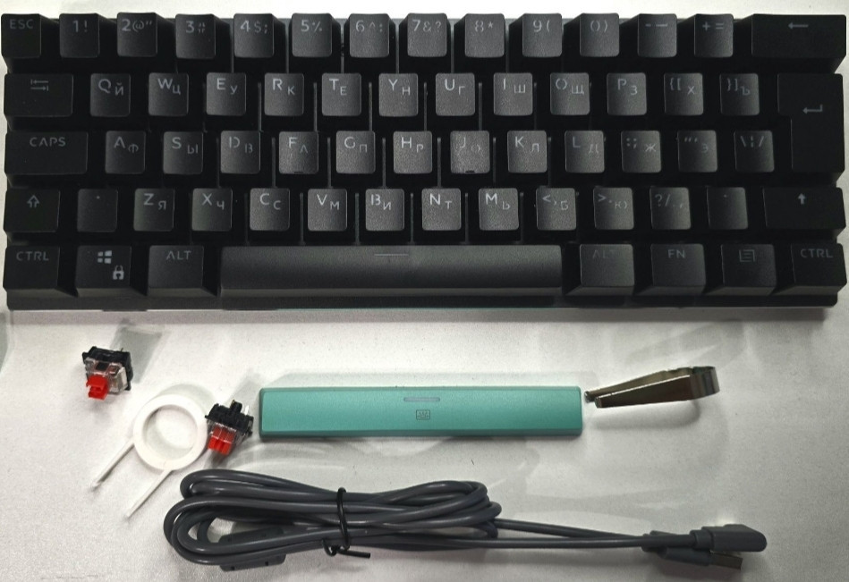 Клавиатура новая механическая игровая Machenike K500 - B61 Mini PBT. Киев - изображение 7